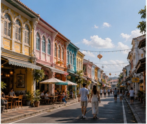 Phuket Old Town route stop