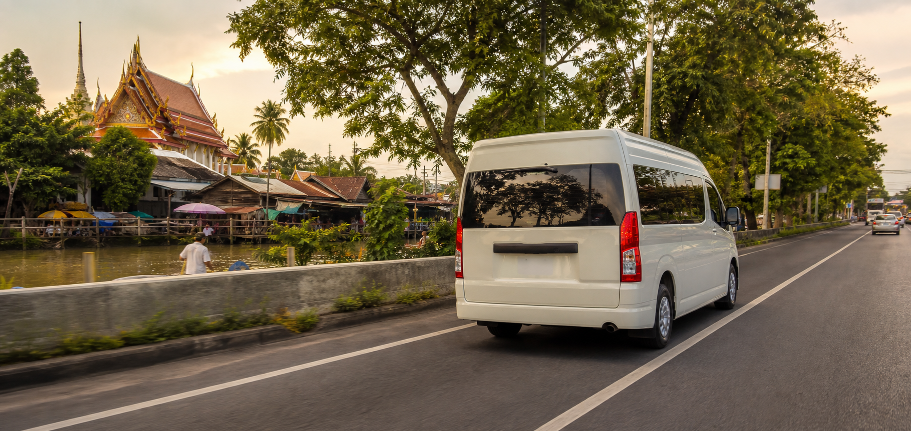 Bangkok to Amphawa and Maeklong by private van: a calmer market day plan.