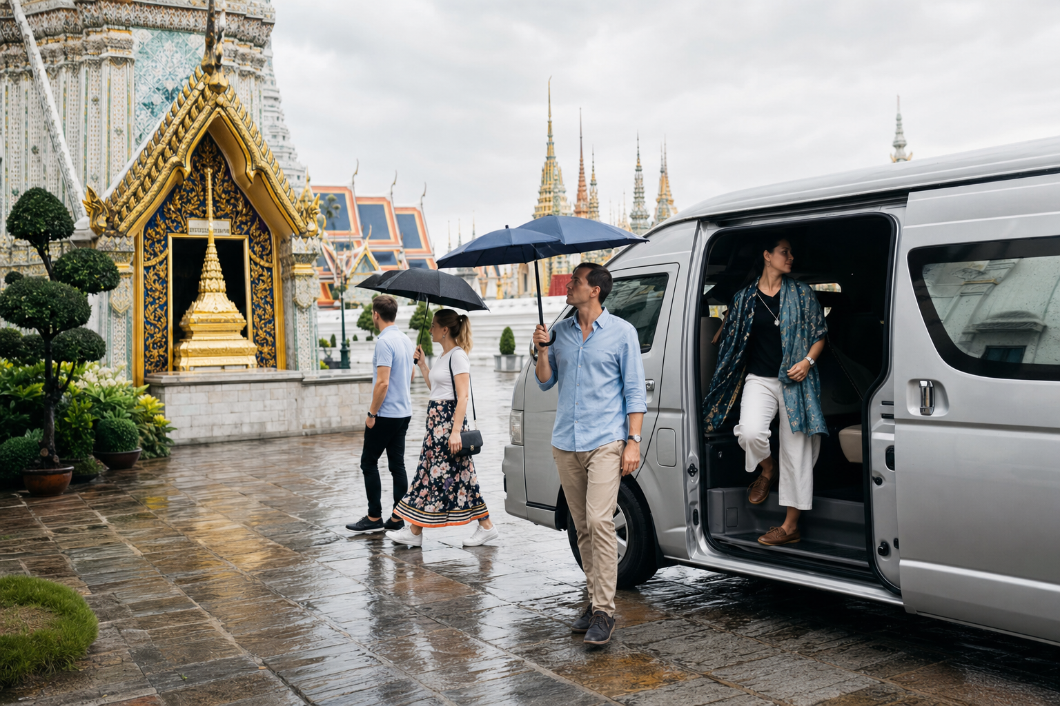 Bangkok Temple Day or Ayutthaya Add-On? A Rainy-Season Private Van Plan for Comfort-Focused Groups