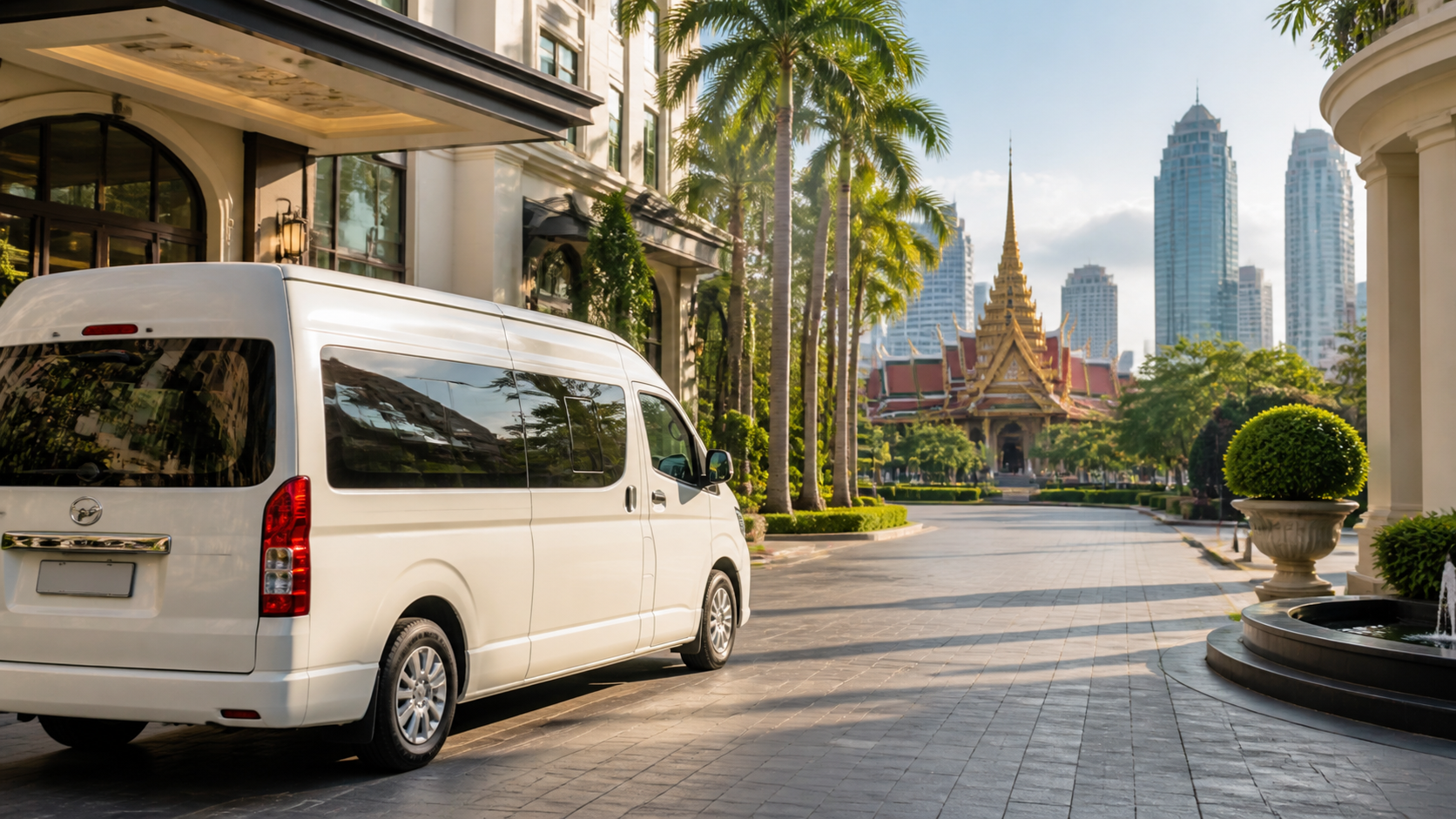 Bangkok to Samut Prakan by private van: Ancient City, riverside stops, and easier pacing.