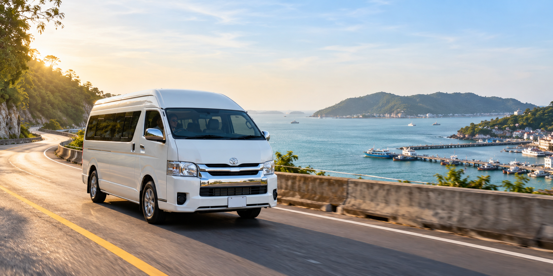 Bangkok to Si Racha and Koh Sichang pier by private van: an easier island-edge day.