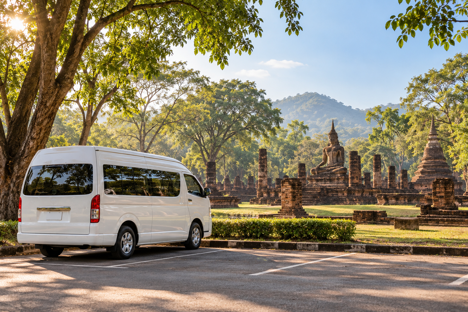 Kamphaeng Phet by private van: heritage stopover or overnight park visit?