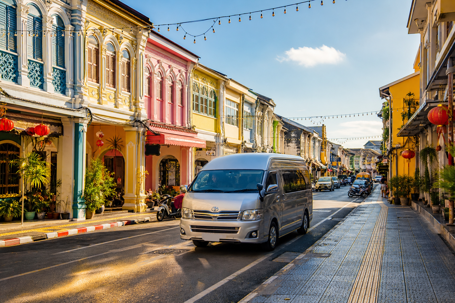 How to connect Phuket Old Town and coastal viewpoints without rushing.