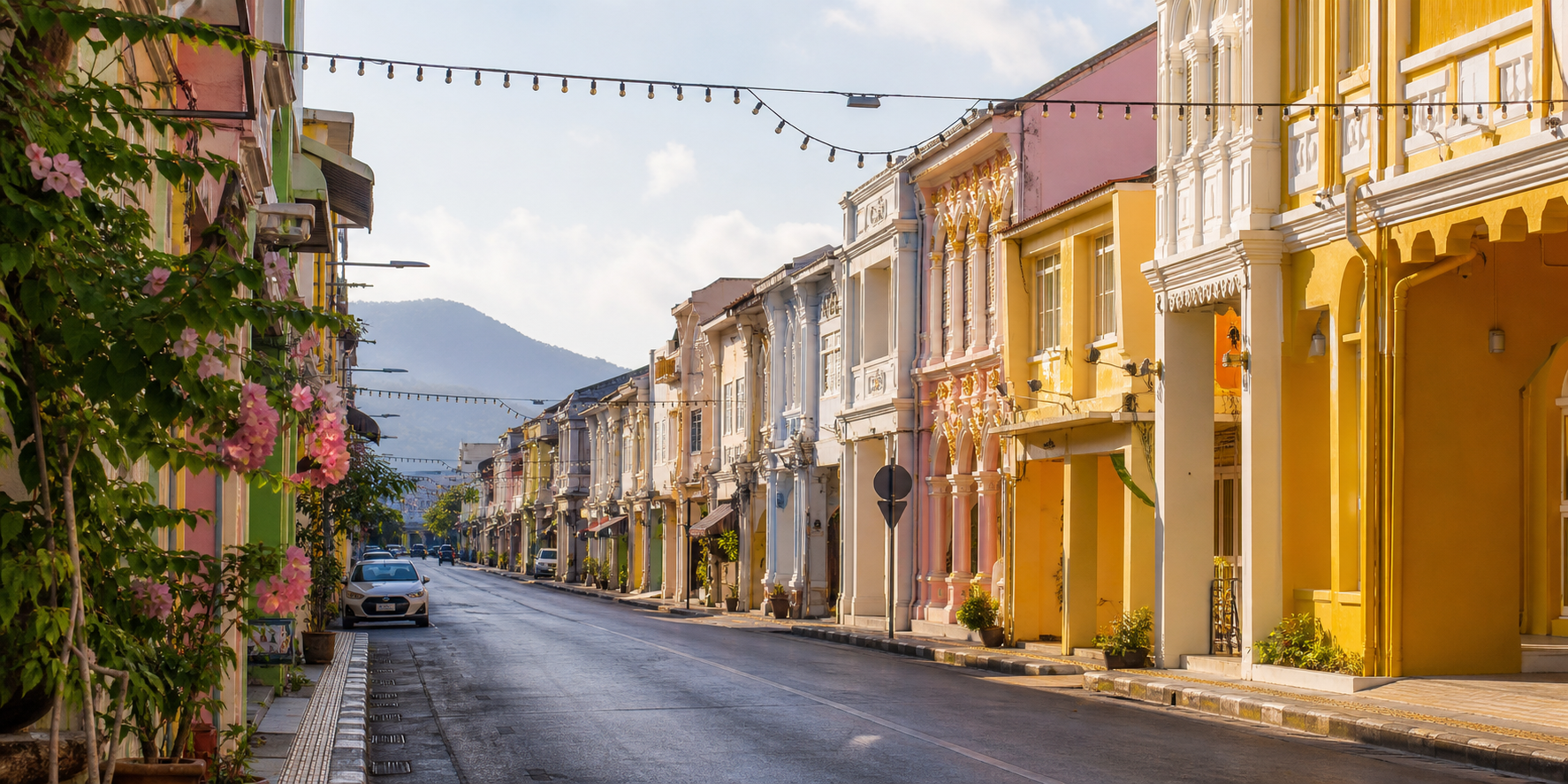 How to connect Phuket Old Town and coastal viewpoints without rushing.