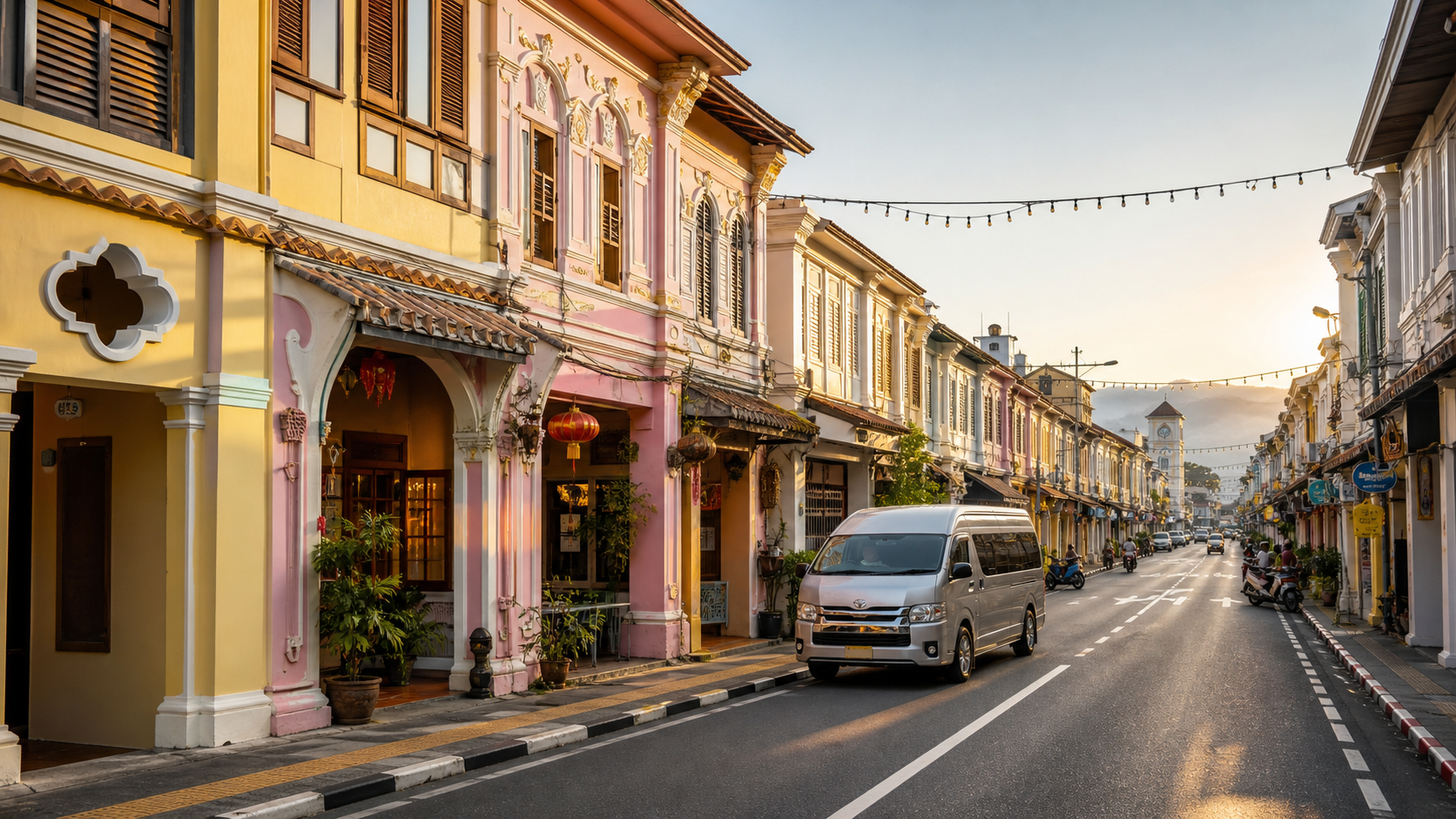 How to connect Phuket Old Town and coastal viewpoints without rushing.