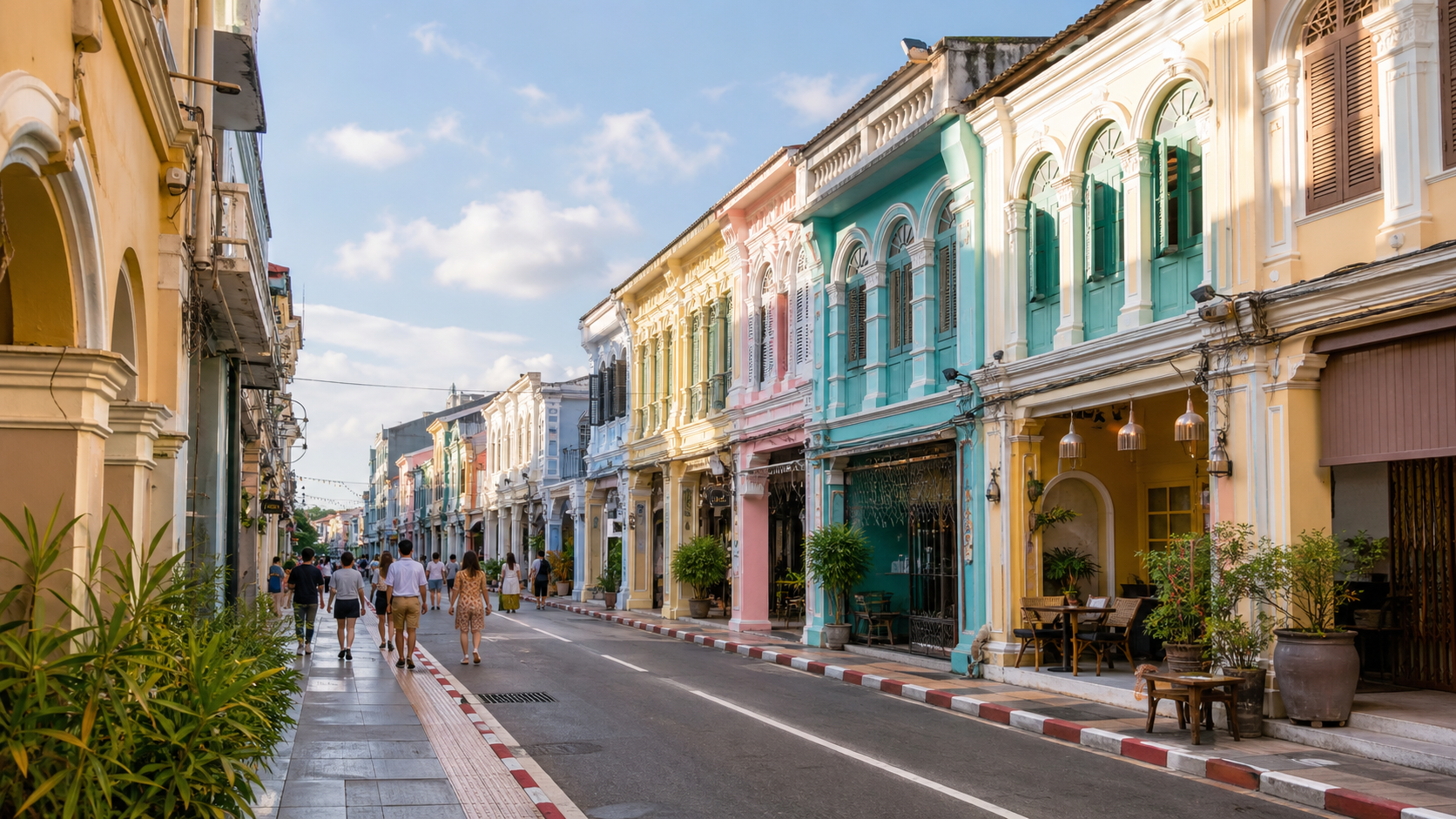 How to connect Phuket Old Town and coastal viewpoints without rushing.