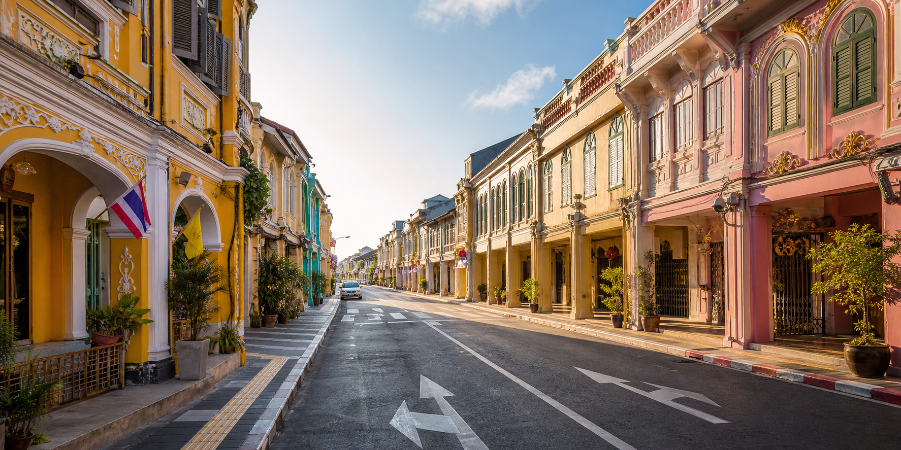 How to connect Phuket Old Town and coastal viewpoints without rushing.