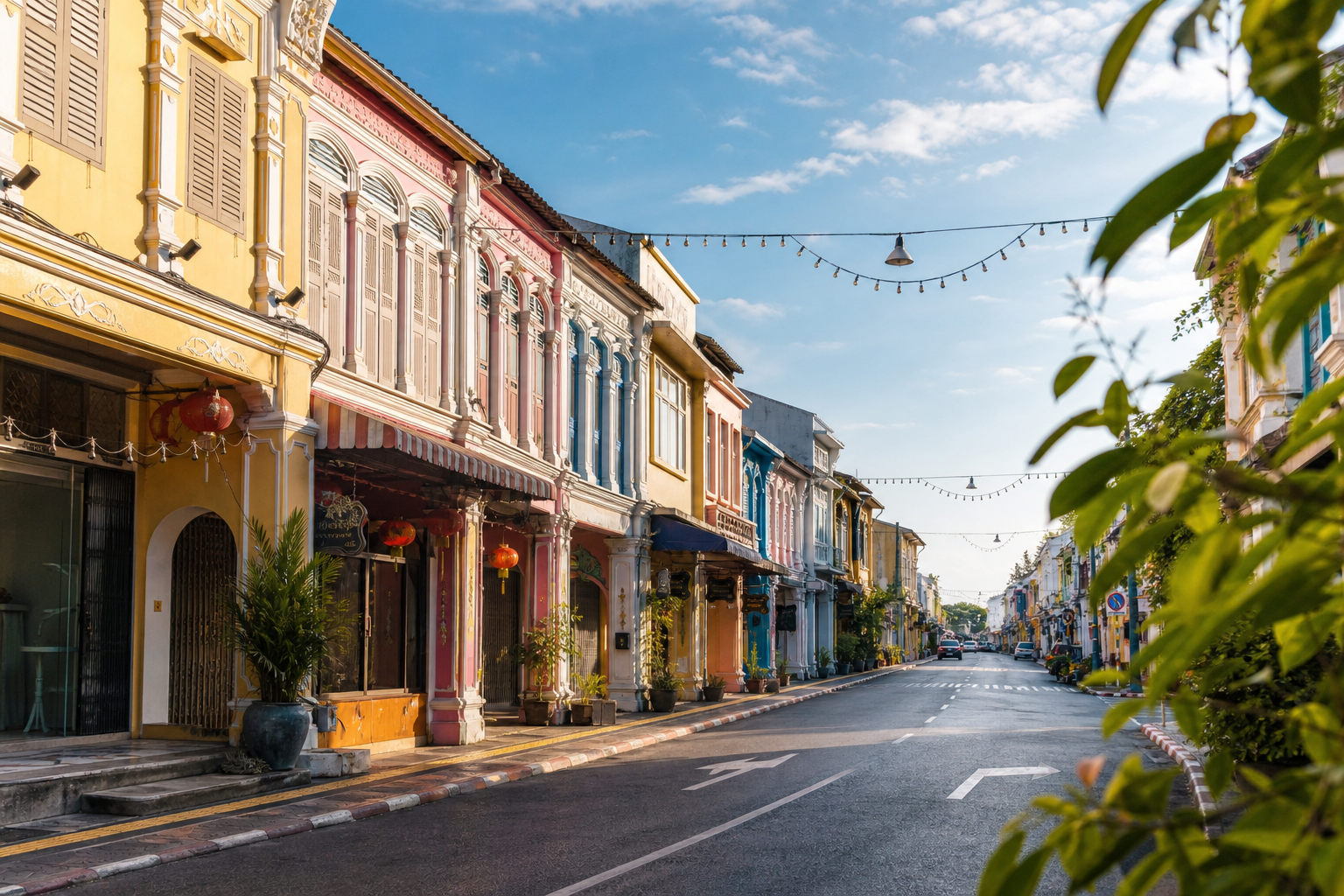 How to connect Phuket Old Town and coastal viewpoints without rushing.