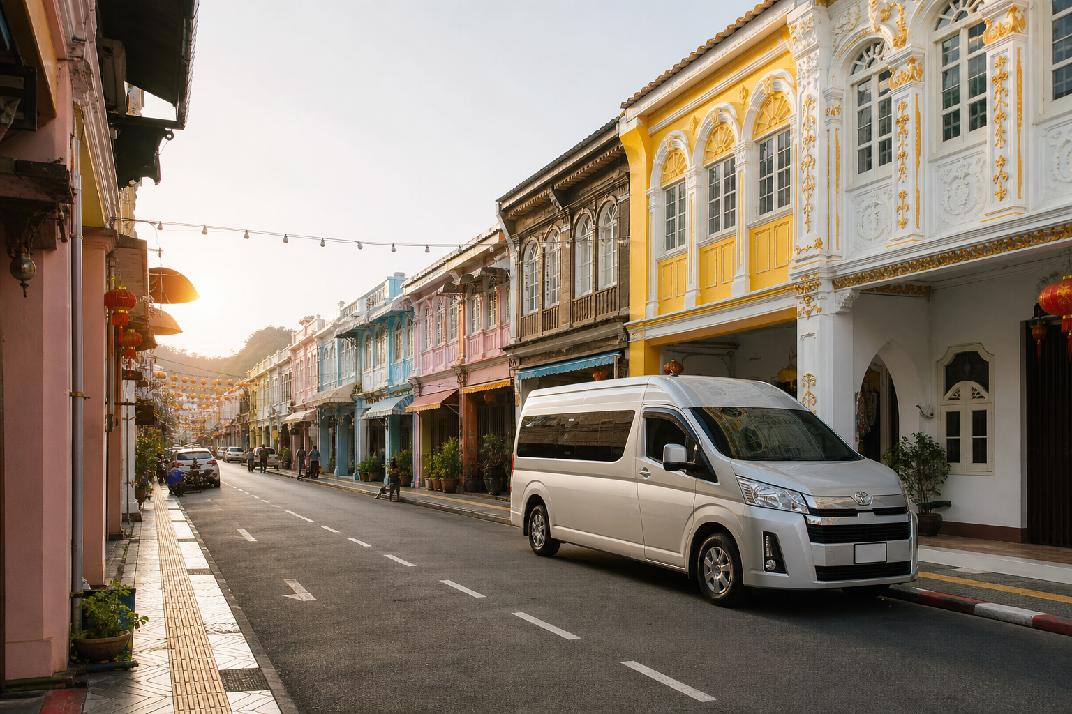 How to connect Phuket Old Town and coastal viewpoints without rushing.