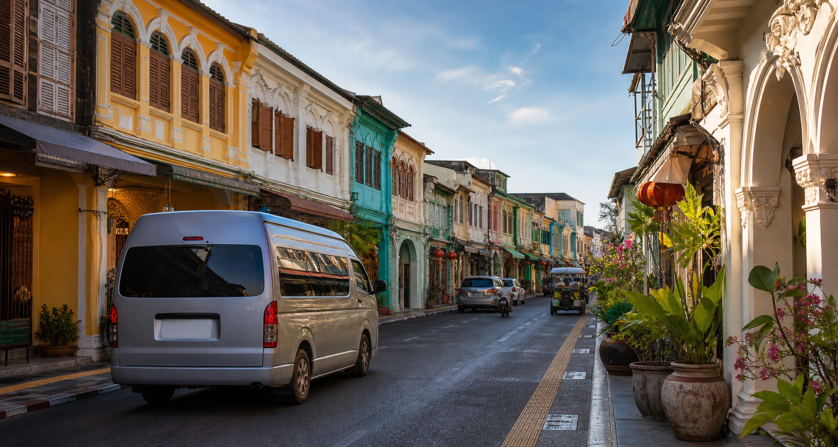 How to connect Phuket Old Town and coastal viewpoints without rushing.