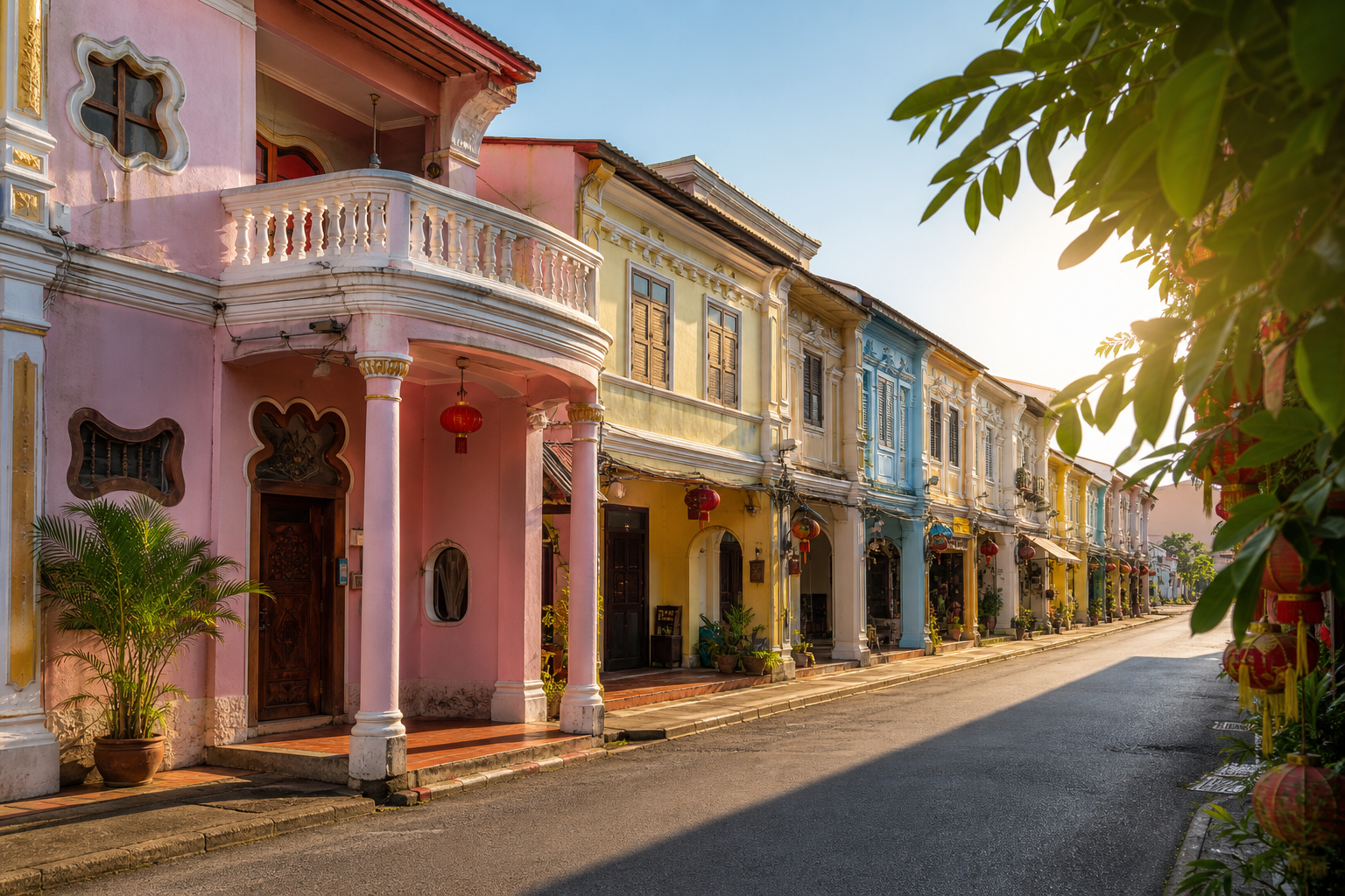 How to connect Phuket Old Town and coastal viewpoints without rushing.