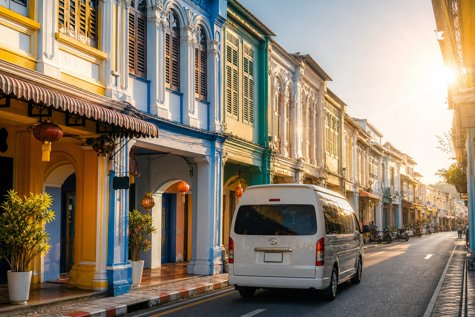 How to connect Phuket Old Town and coastal viewpoints without rushing.