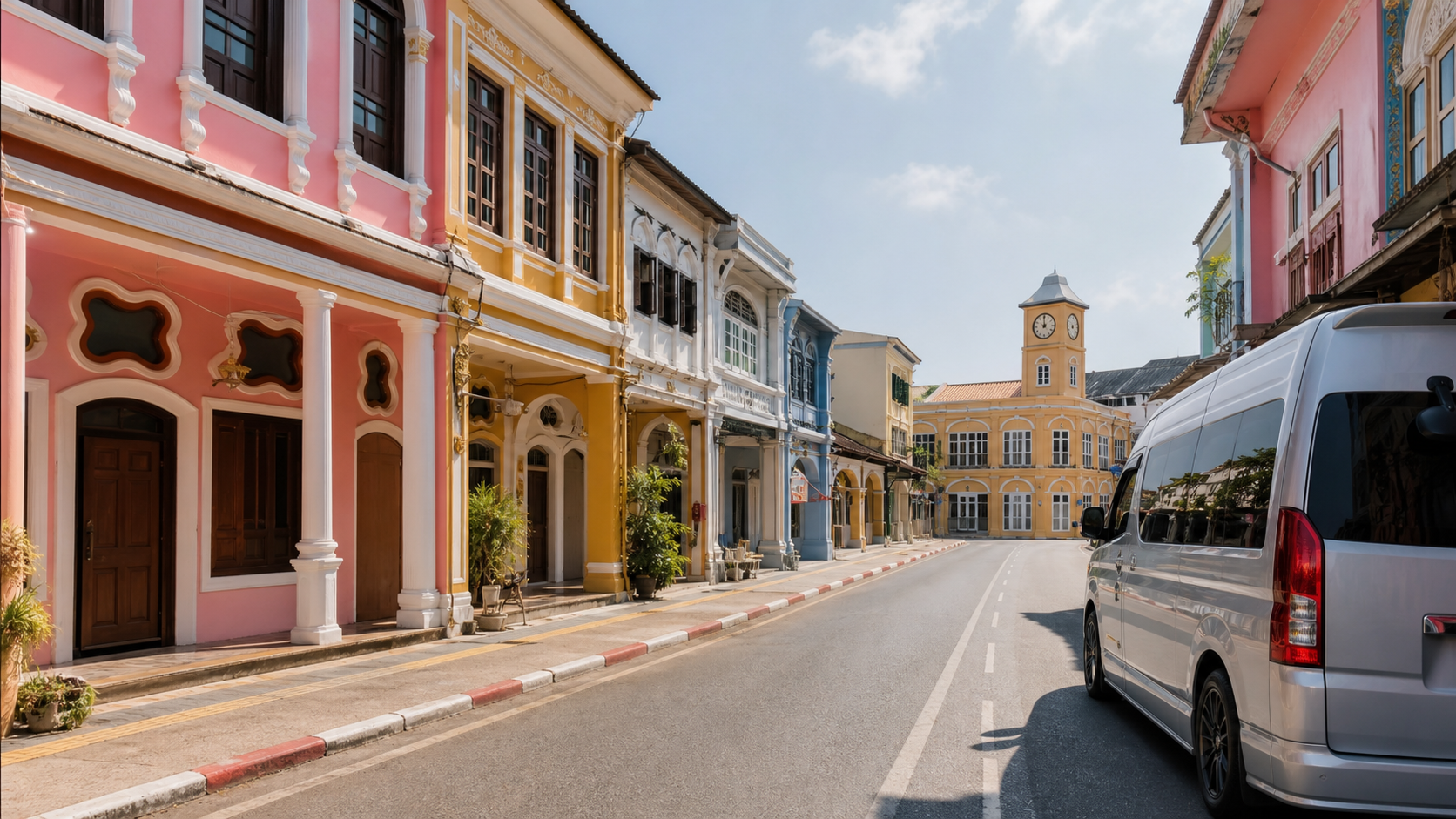 How to connect Phuket Old Town and coastal viewpoints without rushing.
