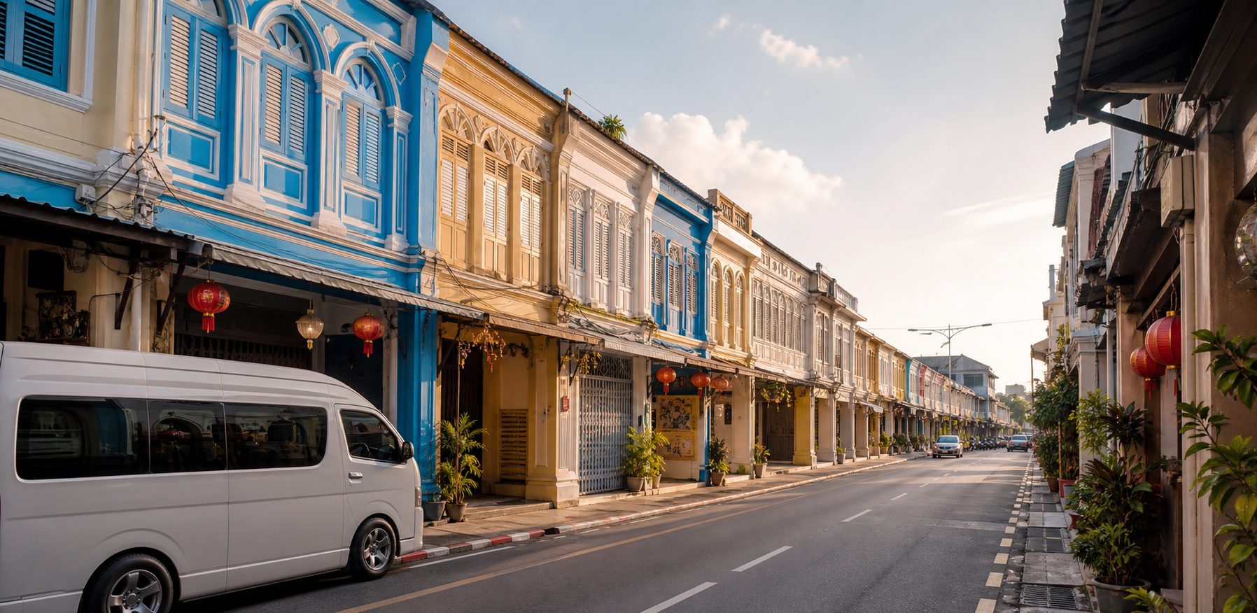 How to connect Phuket Old Town and coastal viewpoints without rushing.