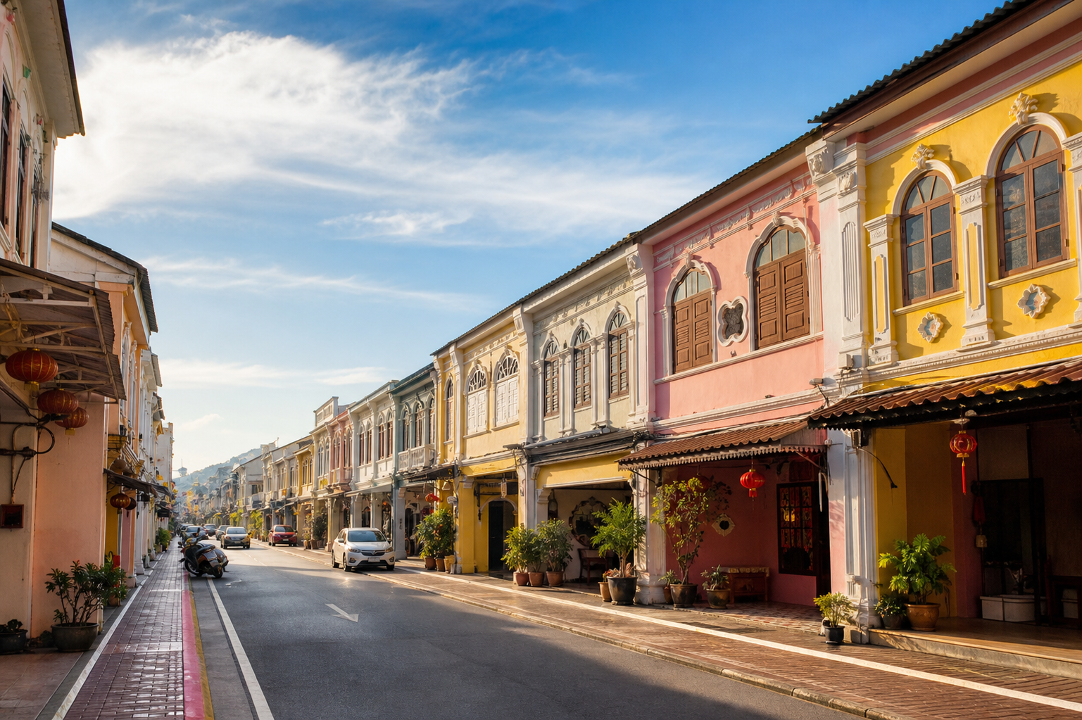 How to connect Phuket Old Town and coastal viewpoints without rushing.