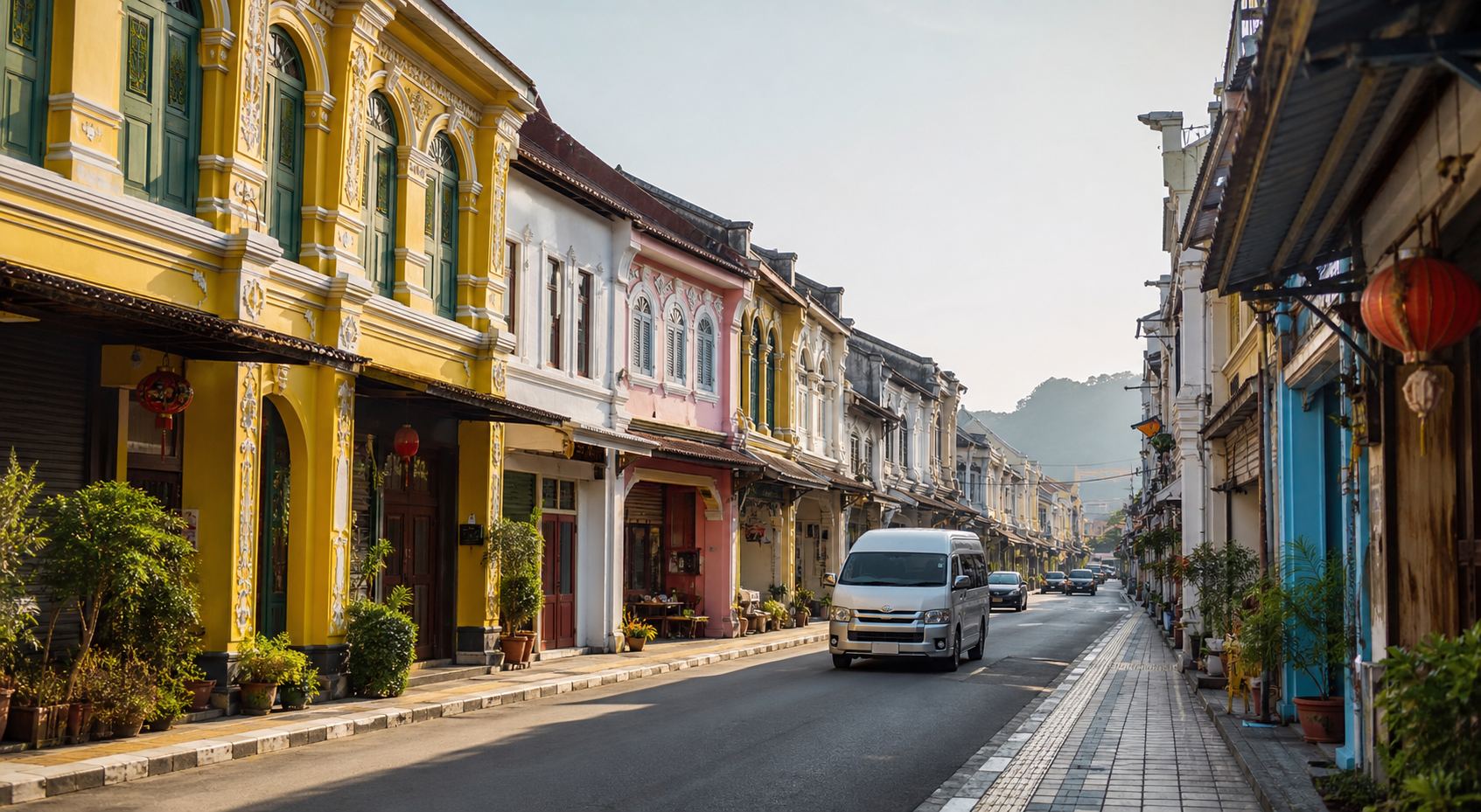 How to connect Phuket Old Town and coastal viewpoints without rushing.