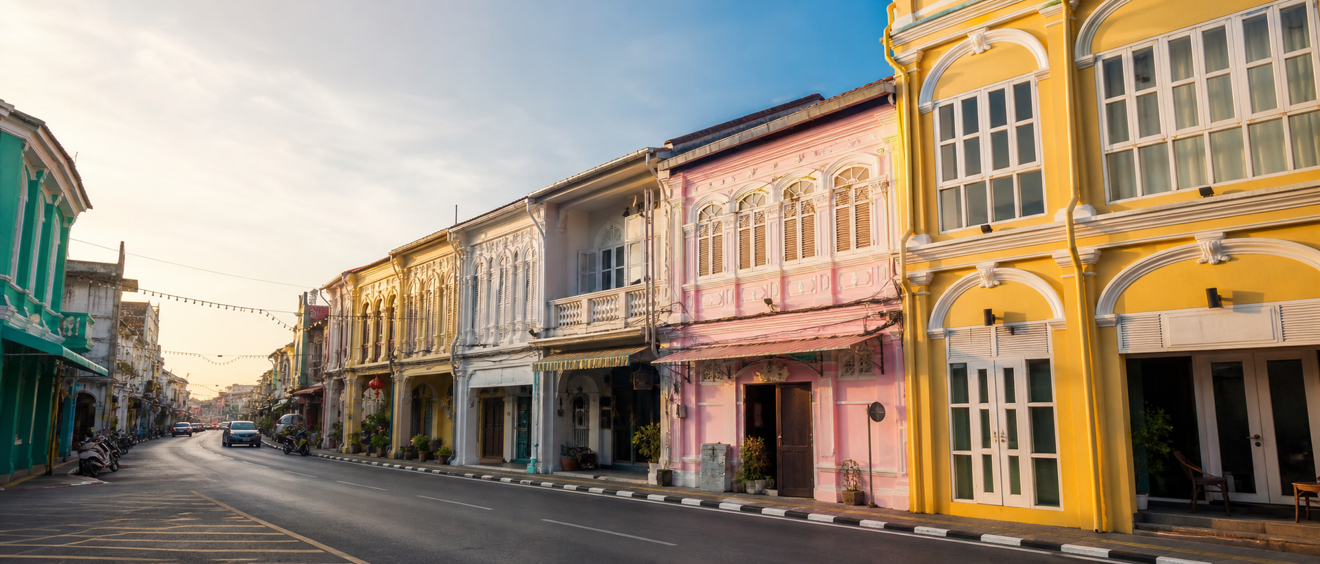 How to connect Phuket Old Town and coastal viewpoints without rushing.