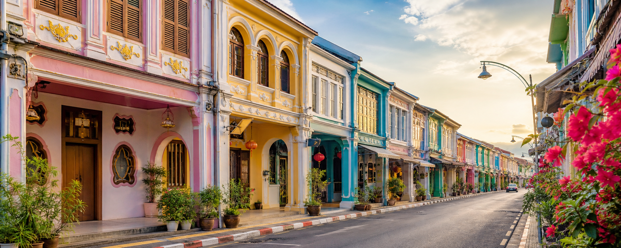 How to connect Phuket Old Town and coastal viewpoints without rushing.