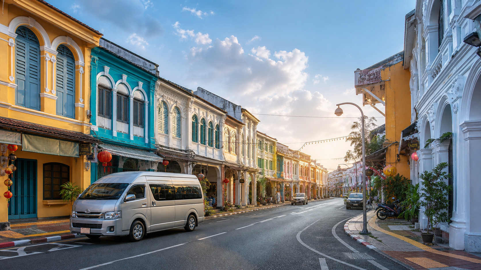 How to connect Phuket Old Town and coastal viewpoints without rushing.