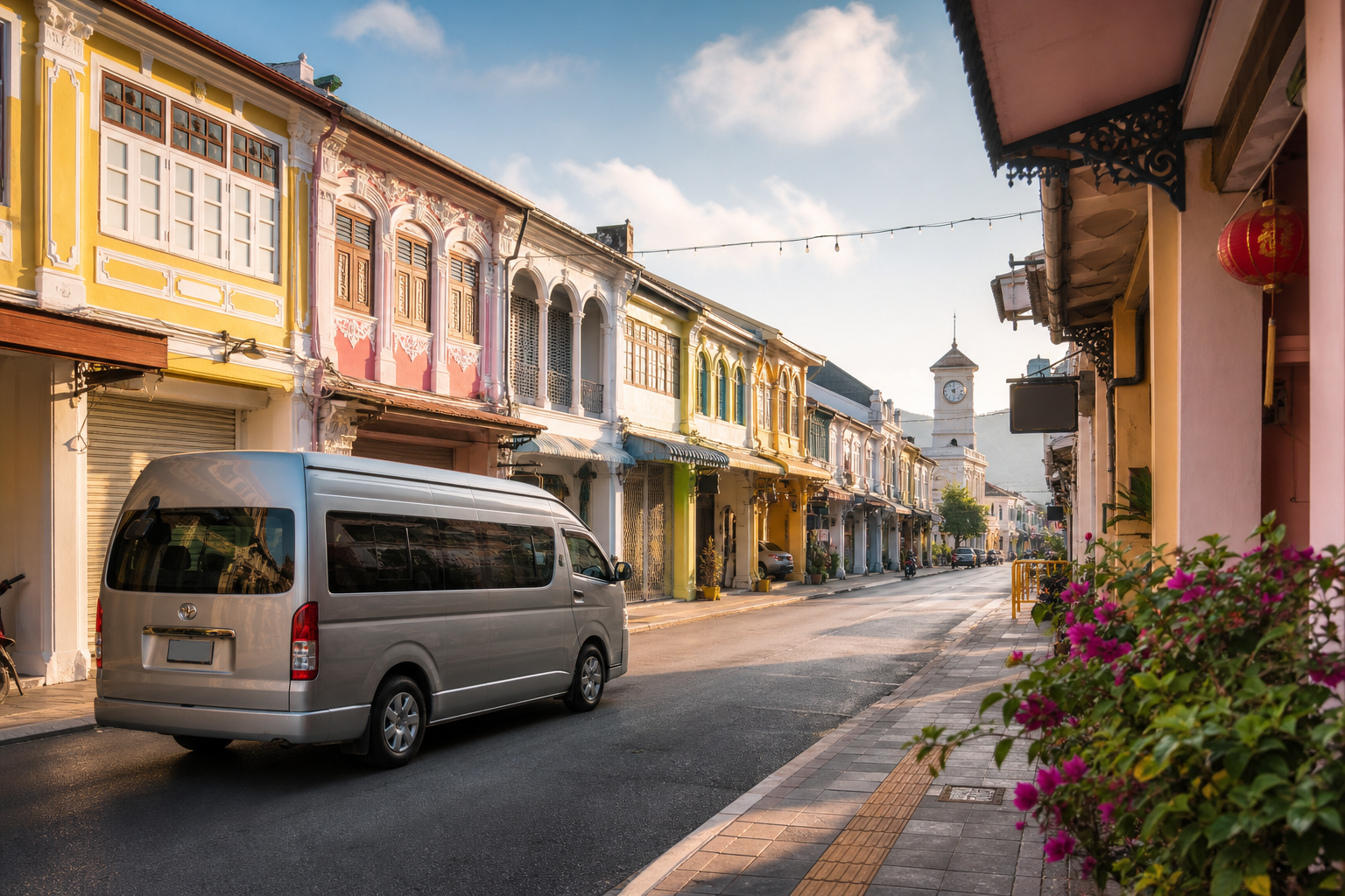 How to connect Phuket Old Town and coastal viewpoints without rushing.