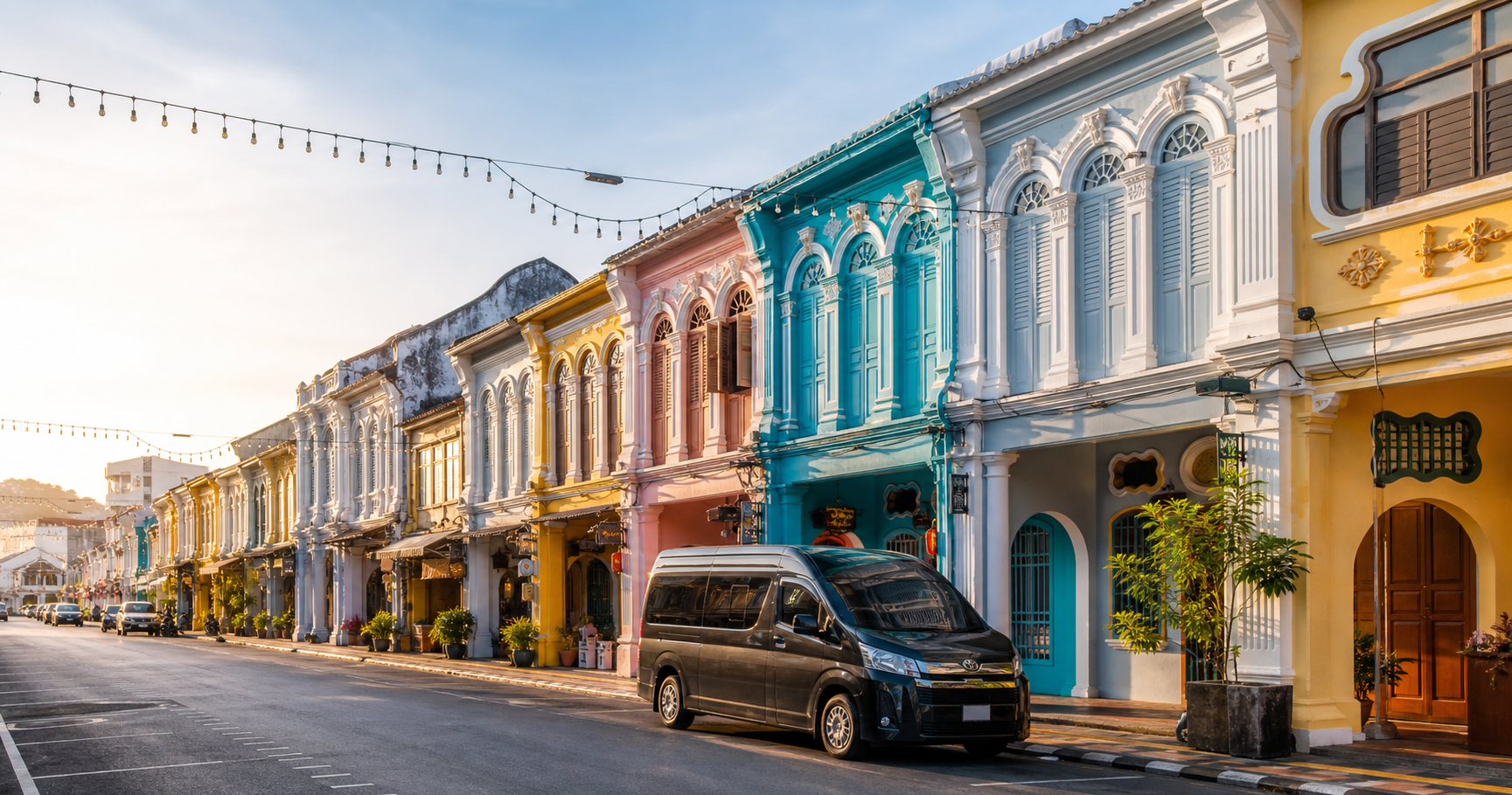 How to connect Phuket Old Town and coastal viewpoints without rushing.