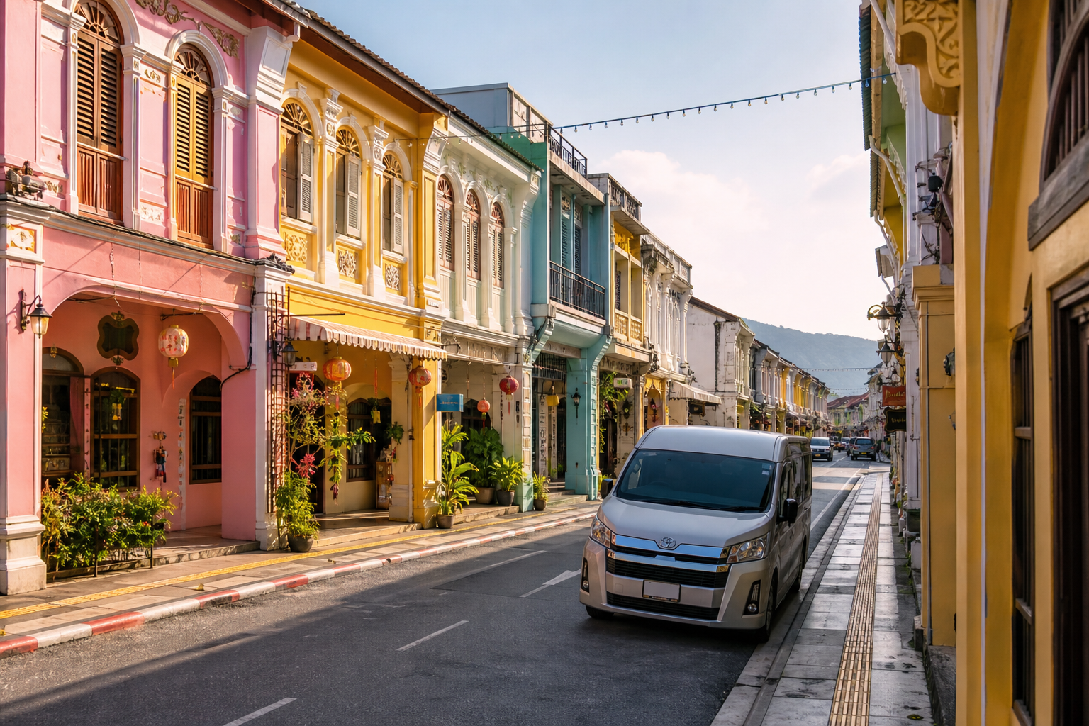 How to connect Phuket Old Town and coastal viewpoints without rushing.