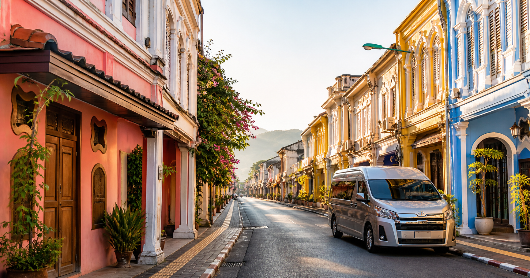 How to connect Phuket Old Town and coastal viewpoints without rushing.