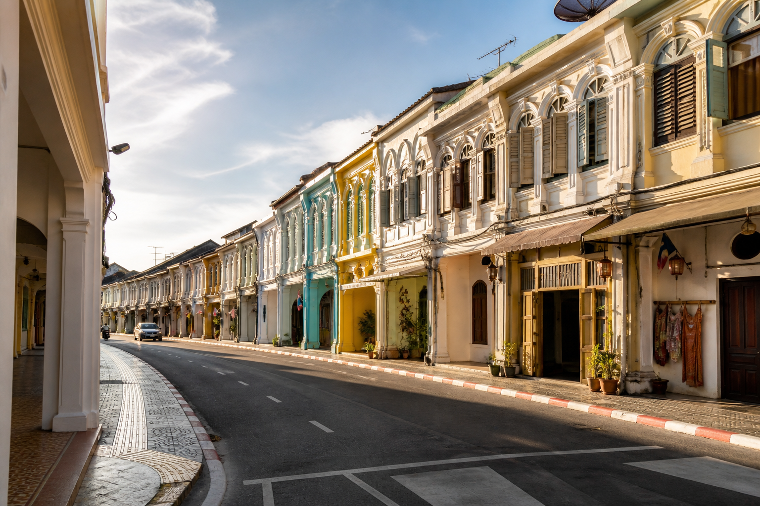 How to connect Phuket Old Town and coastal viewpoints without rushing.