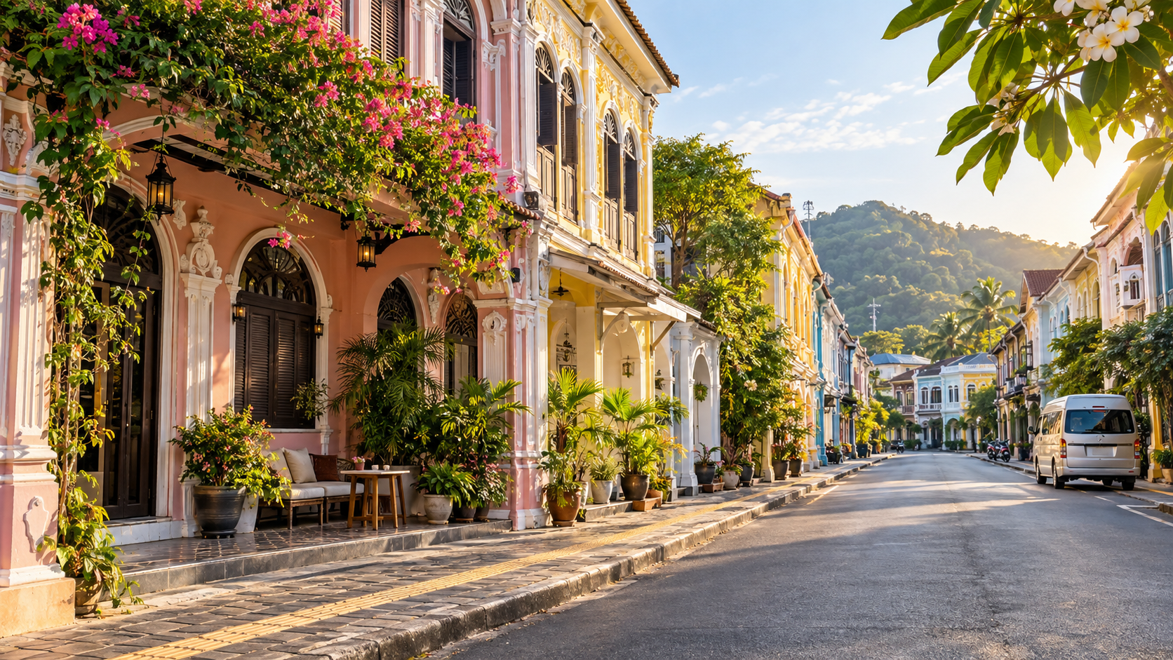 How to connect Phuket Old Town and coastal viewpoints without rushing.
