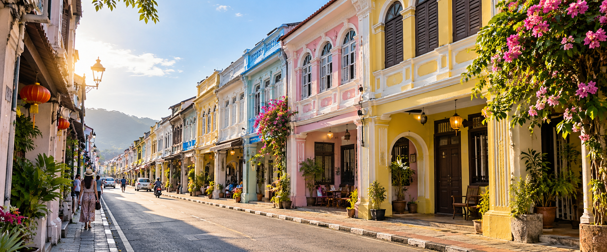 How to connect Phuket Old Town and coastal viewpoints without rushing.